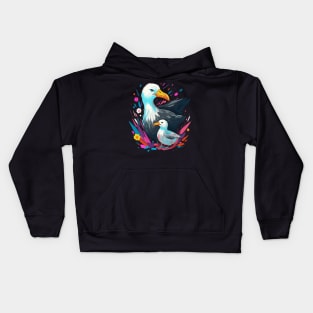 Albatross Mothers Day Kids Hoodie